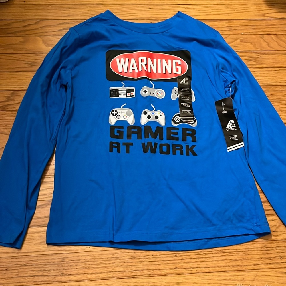 Boys long sleeve “Gamer” shirt